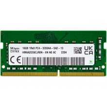 Модуль памяти для ноутбука SODIMM DDR4 16GB PC25600 3200МГц Hynix HMAA2GS6CJR8N-XN 1.2v б.у.